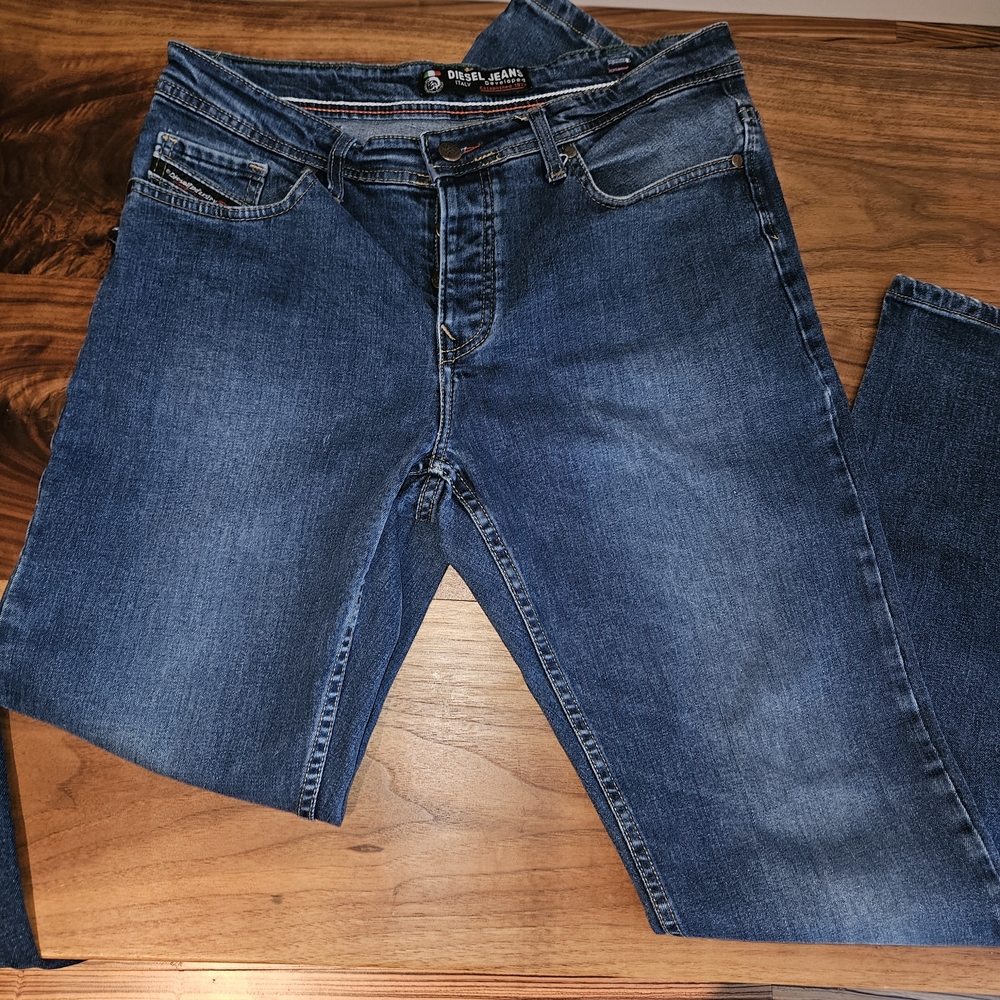 Diesel Dark Blue Denim Pants
